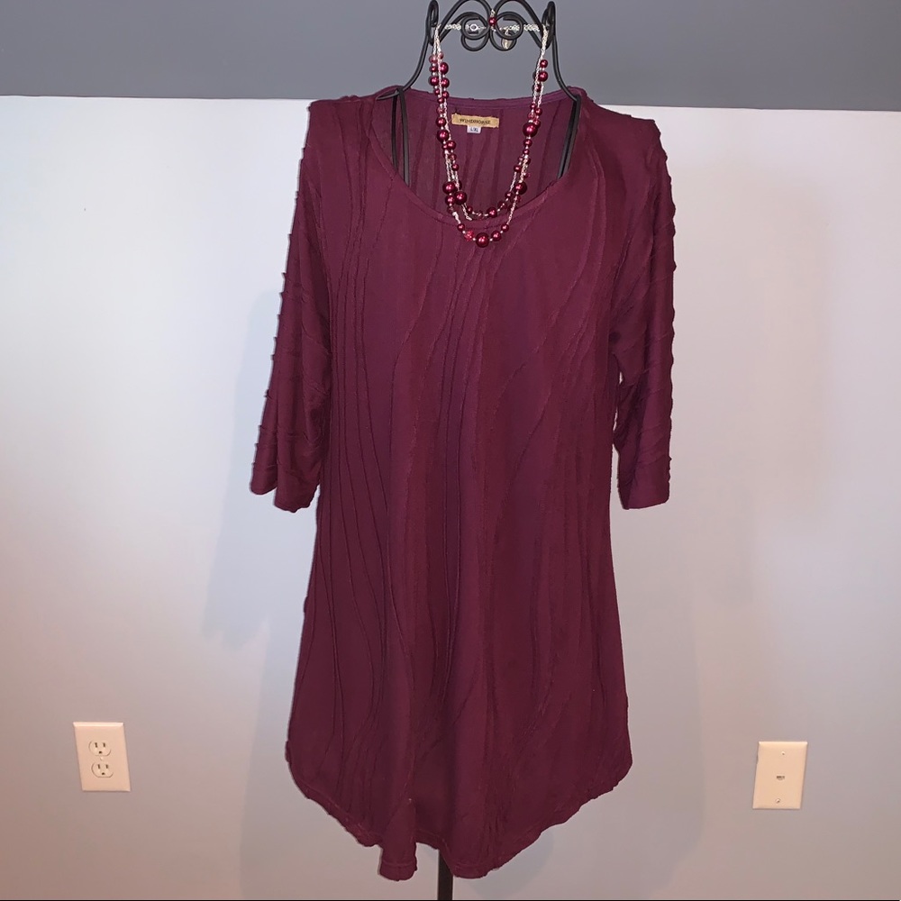 Three Quarter Sleeve Fall Dress